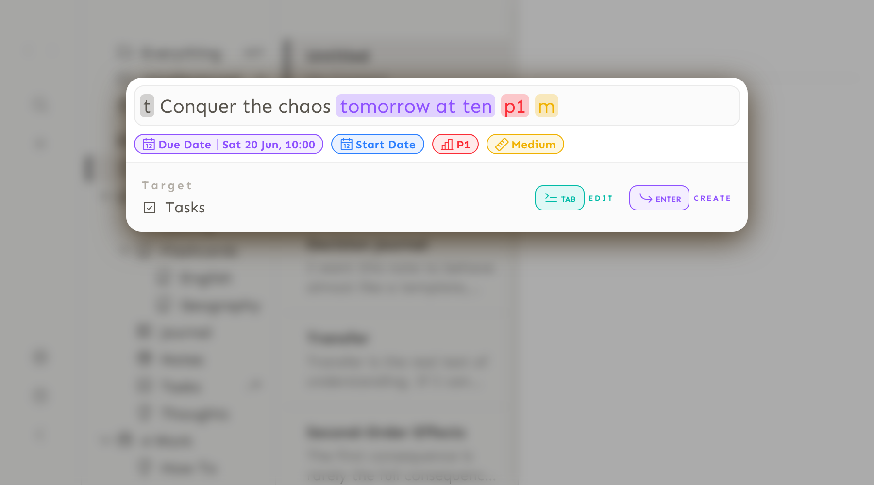 Snippets Tasks